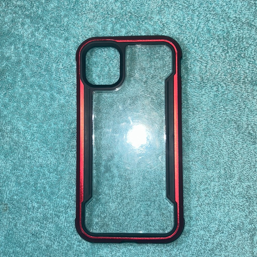 iPhone XR case.  Shield Brand.  Red.